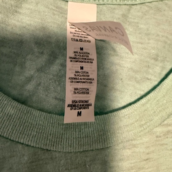 Bella Canvas Mint Green Vintage Soul Tee - Picture 7 of 7